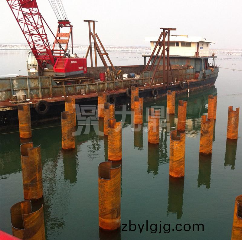 中交三航威海青榮城際公路雙島港特大橋鋼平臺