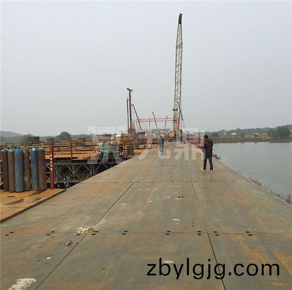 上承式6米寬鋼便橋