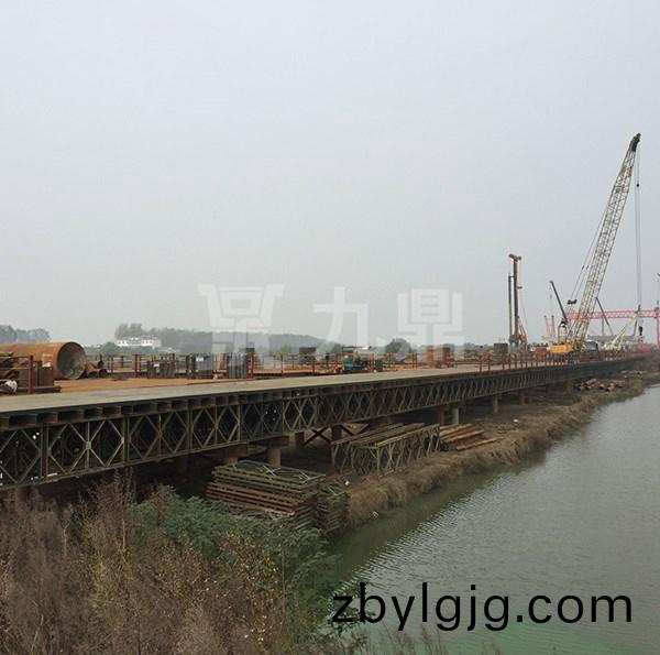 武漢市政路橋-天河機場S9標段2鋼便橋